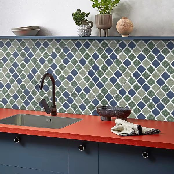 Azure Blossom Lantern Backsplash-Product Image2